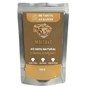Maitake 100% puro moído 50 ( farinha)