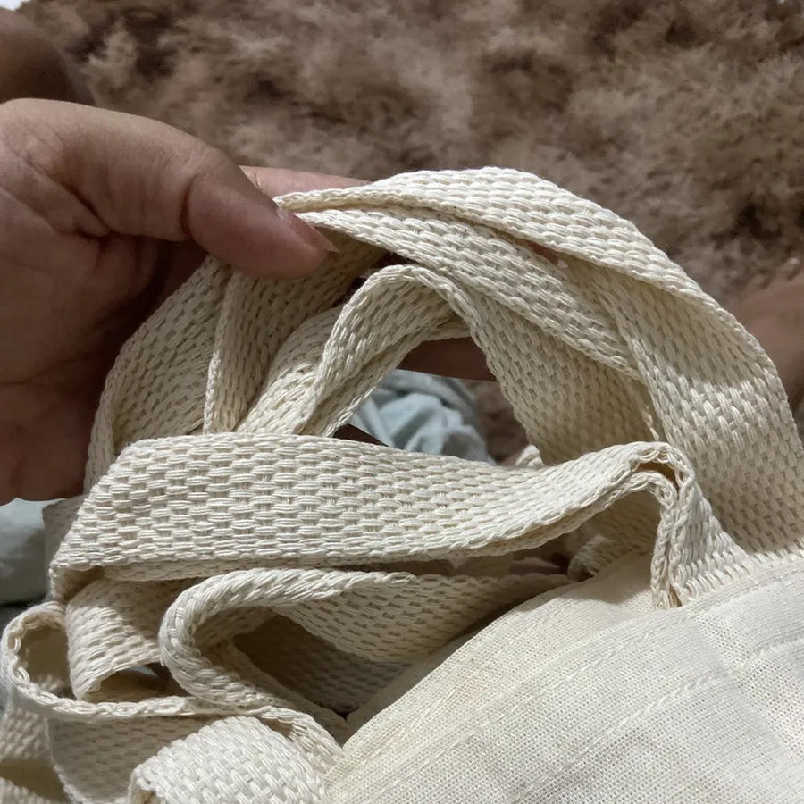 Alças de fita de algodão da ecobag