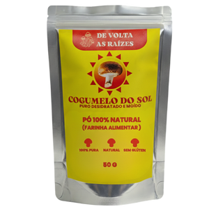 Cogumelo do Sol Puro Moído 50 g (Farinha)