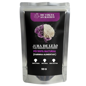 Juba de Leão 100% Puro Moído 50 g (Farinha)