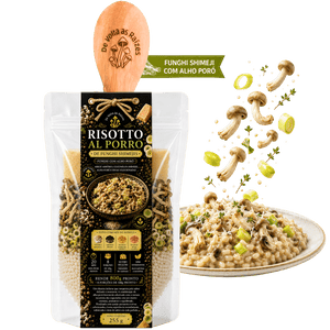 Risoto Funghi Shimeji com Alho-Poró 255g