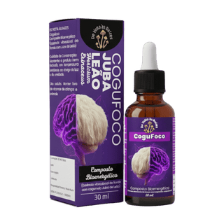 CoguFoco (Composto Bioenergético) Cogumelo juba de leão – 30 ml