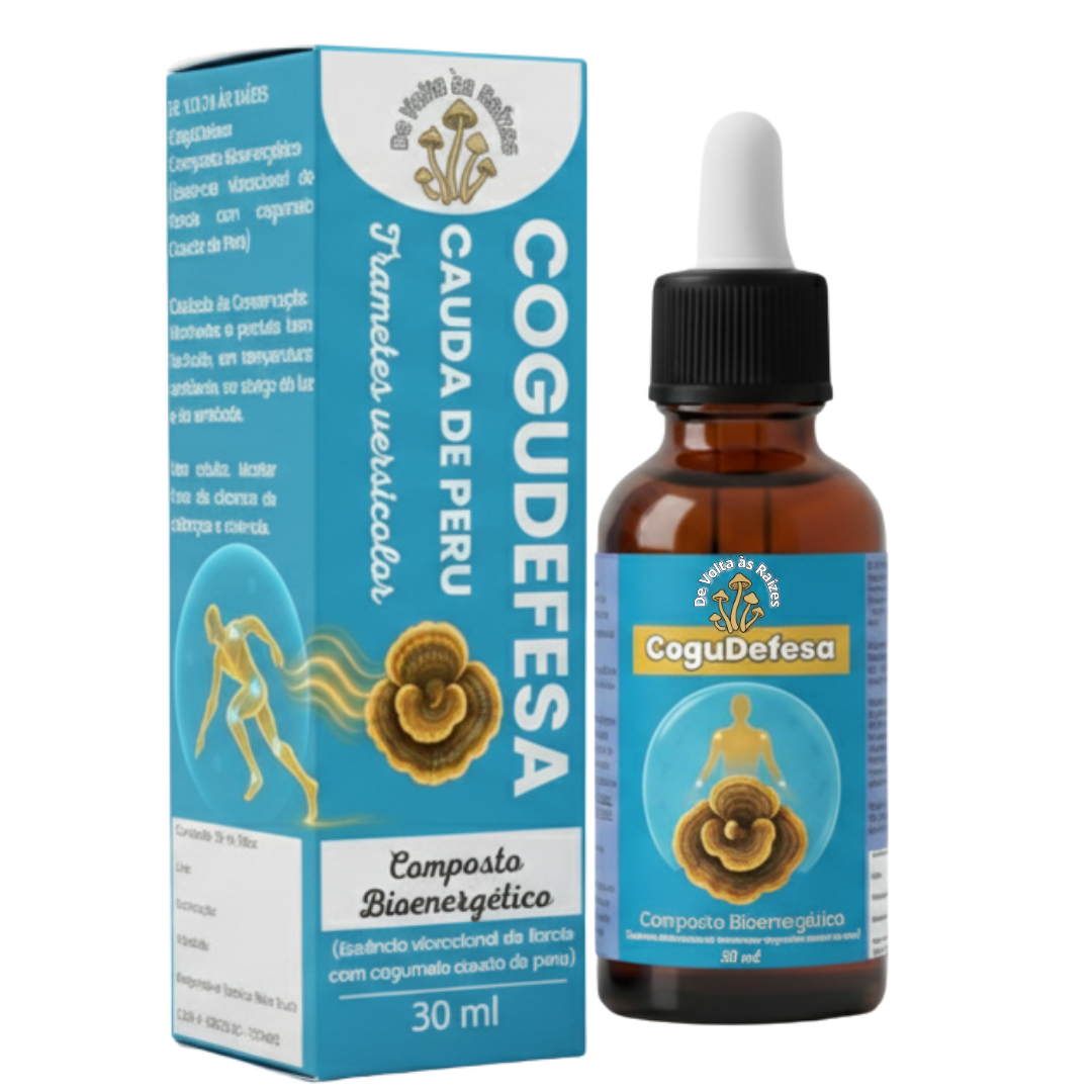 CoguDefesa (Composto Bioenergético) Cogumelo Cauda de peru – 30 ml