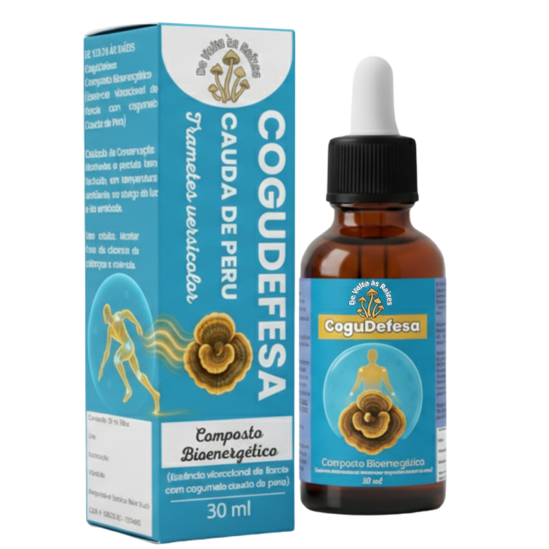 CoguDefesa (Composto Bioenergético) Cogumelo Cauda de peru – 30 ml