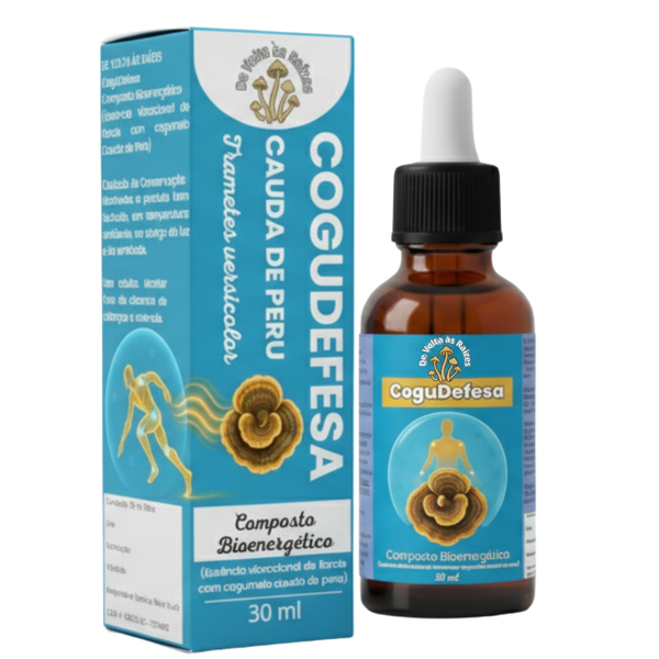 CoguDefesa (Composto Bioenergético) Cogumelo Cauda de peru – 30 ml