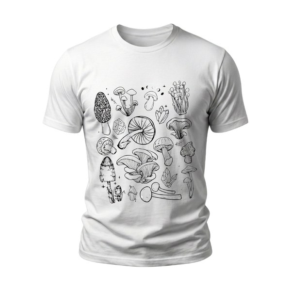 Camisa con Ilustración Botánica