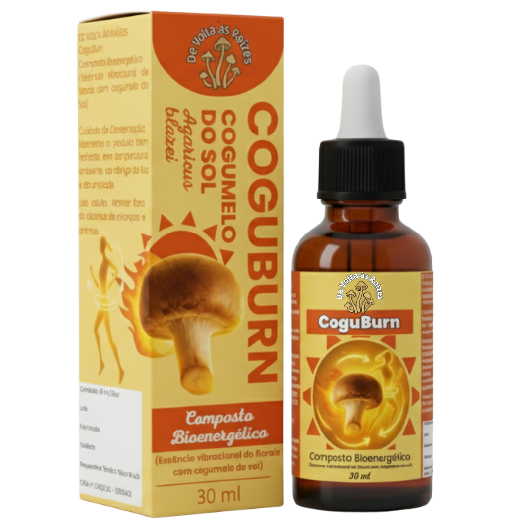 CoguBurn (Composto Bioenergético) Cogumelo do Sol – 30 ml