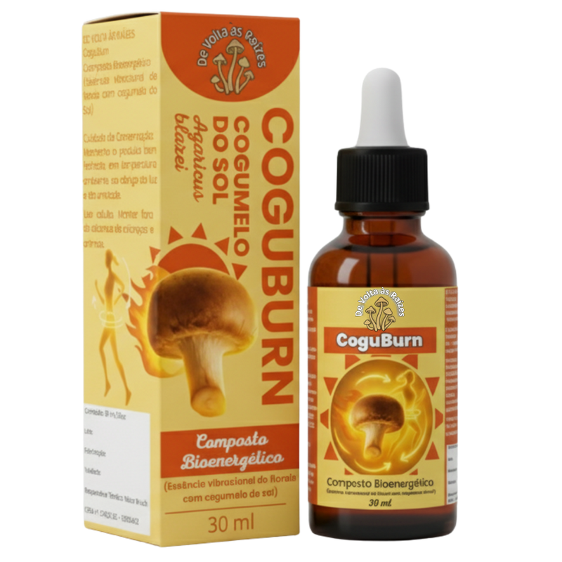 CoguBurn (Composto Bioenergético) Cogumelo do Sol – 30 ml