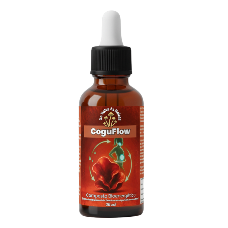 CoguFlow (Composto Bioenergético) Cogumelo Auricularia – 30 ml