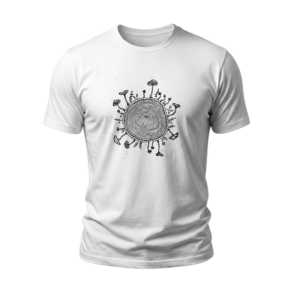 Camiseta de micelio - Círculo de la Vida