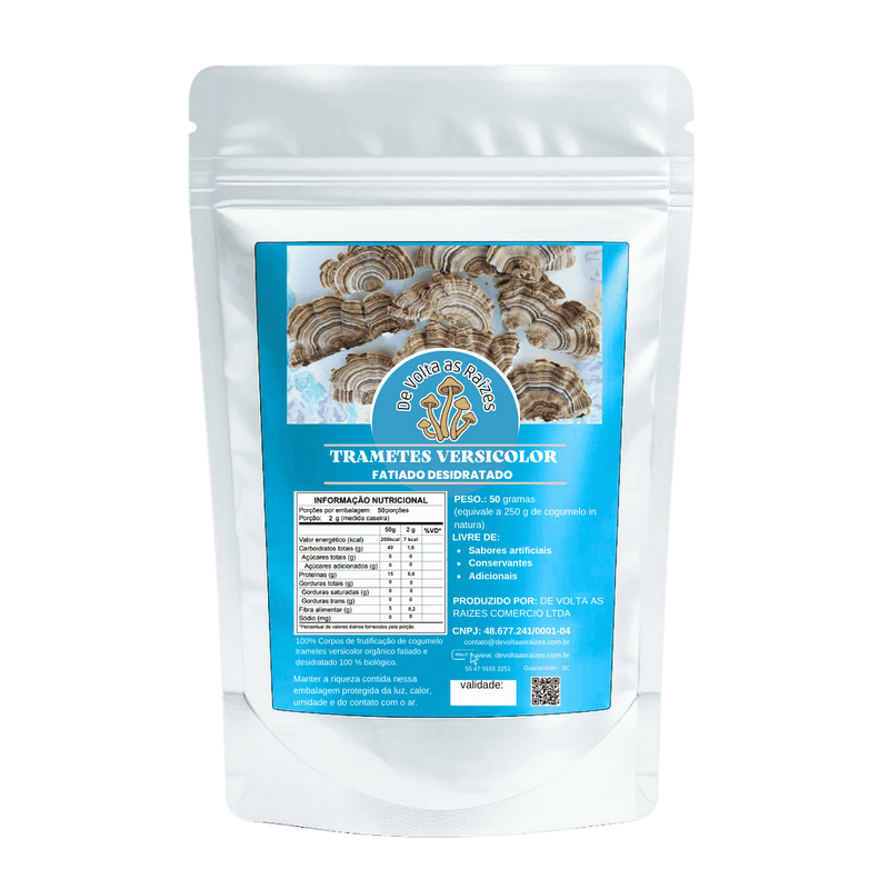 Cogumelo Cauda de Peru desidratado 50 g