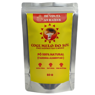 Cogumelo do Sol Puro Moído 50 g (Farinha)