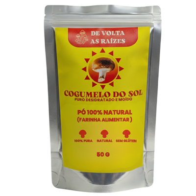 Cogumelo do Sol Puro Moído 50 g (Farinha)
