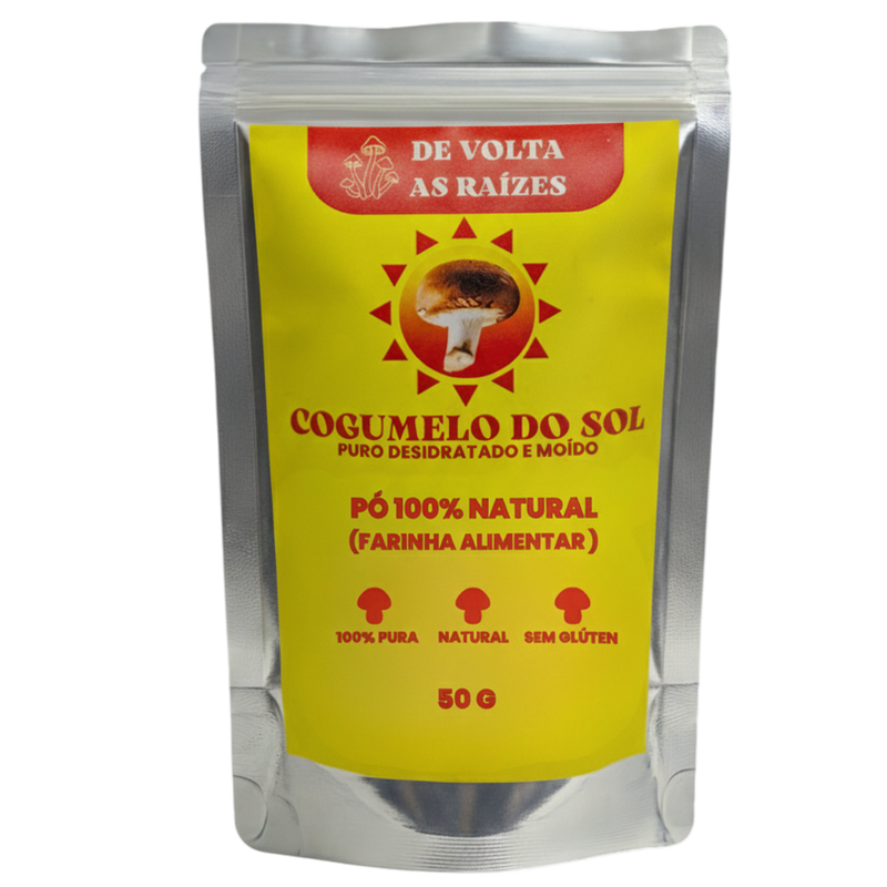 Cogumelo do Sol Puro Moído 50 g (Farinha)