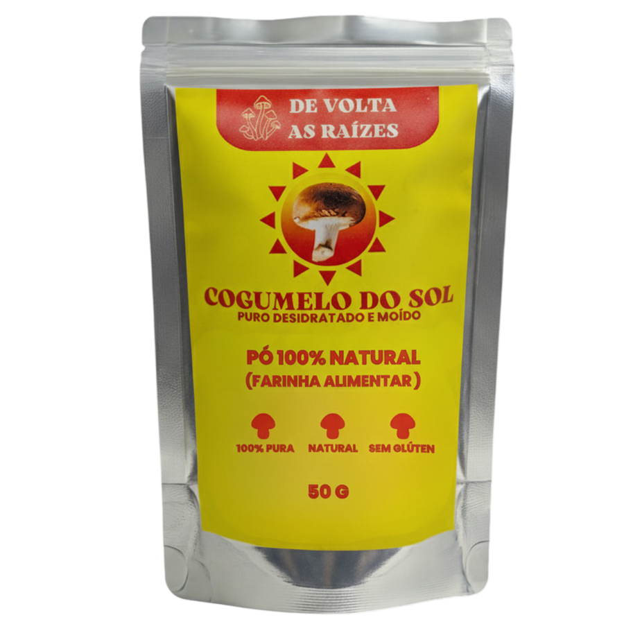 Cogumelo do Sol Puro Moído 50 g (Farinha)
