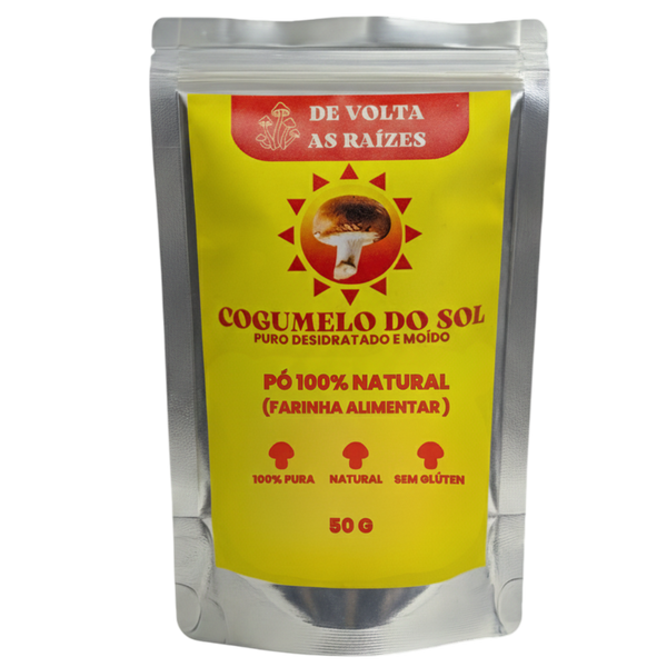 Cogumelo do Sol Puro Moído 50 g (Farinha)
