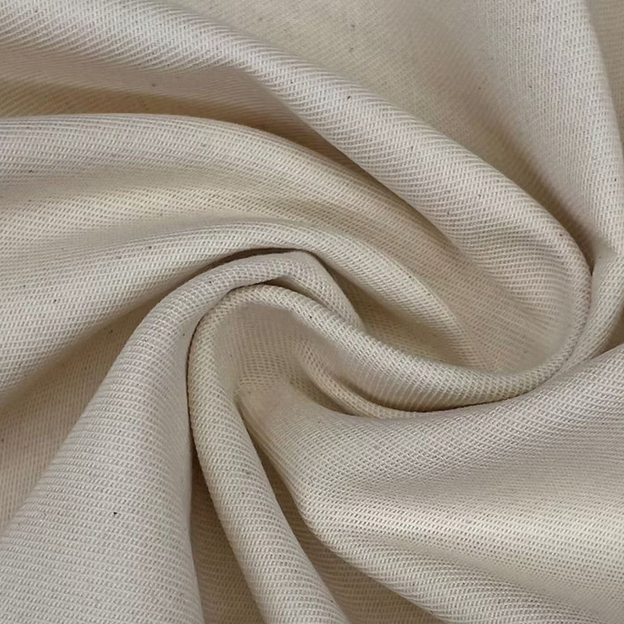 Algodão cru da ecobag De Volta às Raízes em detalhe
