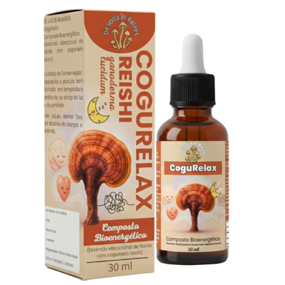 CoguRelax (Composto Bioenergético) Cogumelo Reishi – 30 ml