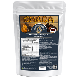 Cogumelo Chaga Desidratado 50 g