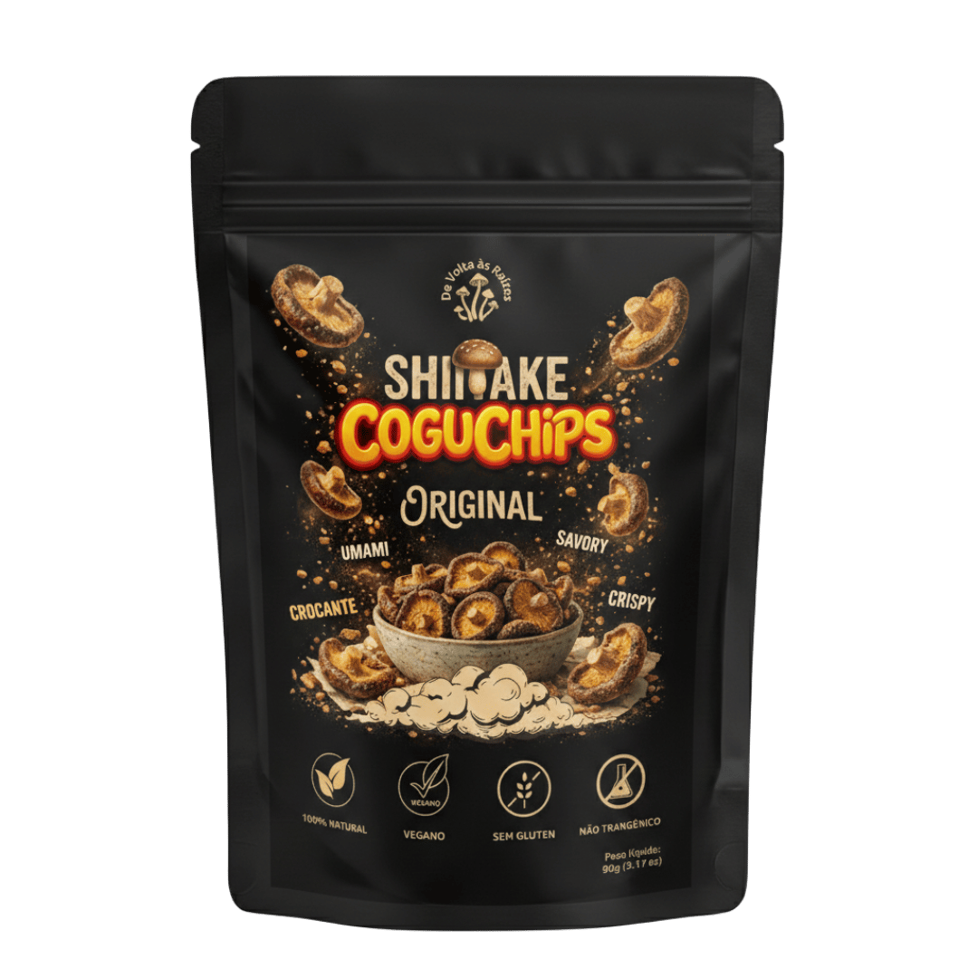 CoguChips - Cogumelo de verdade Crocante