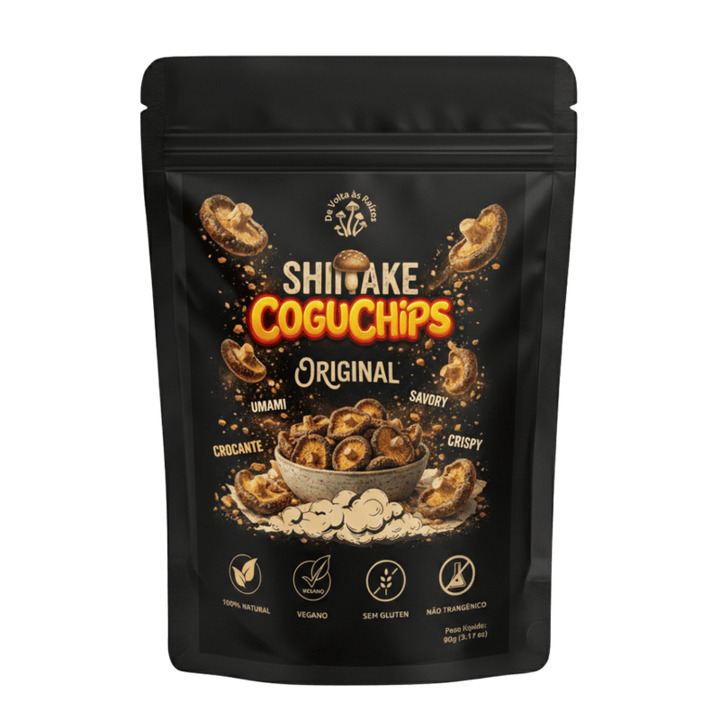 CoguChips - Cogumelo de verdade Crocante