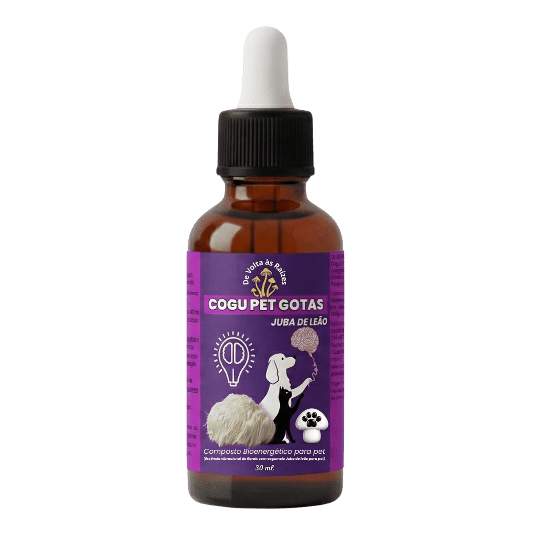 Cogu Pet Juba de Leão Composto Bioenergético 30 ml