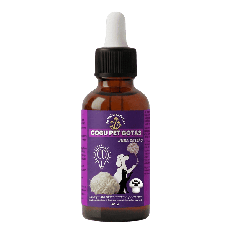 Cogu Pet Juba de Leão Composto Bioenergético 30 ml