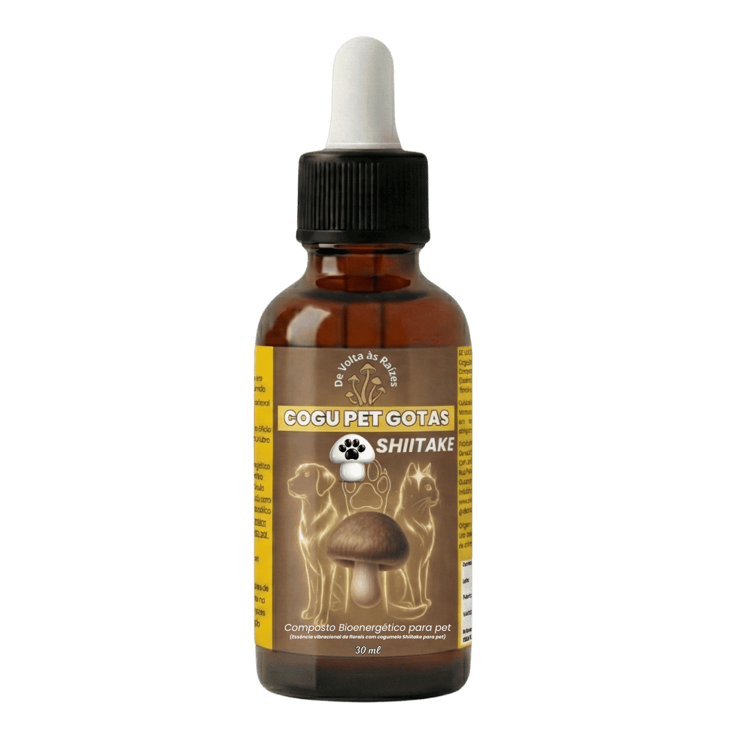 Cogu Pet Shiitake Composto Bioenergético 30 ml