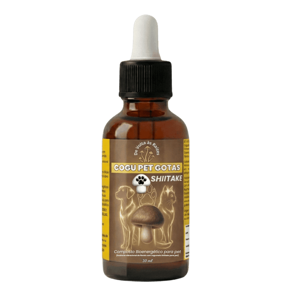 Cogu Pet Shiitake Composto Bioenergético 30 ml