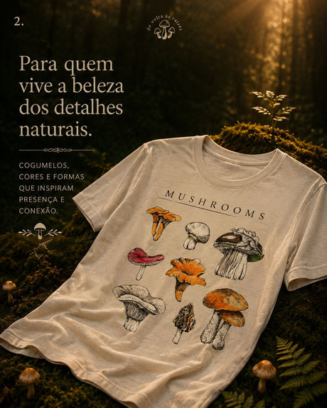 Camiseta Guía de Setas