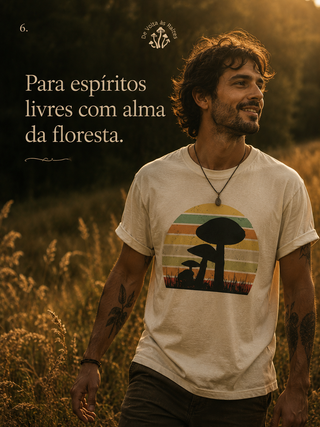Camisa cogumelo Raízes  Retrô