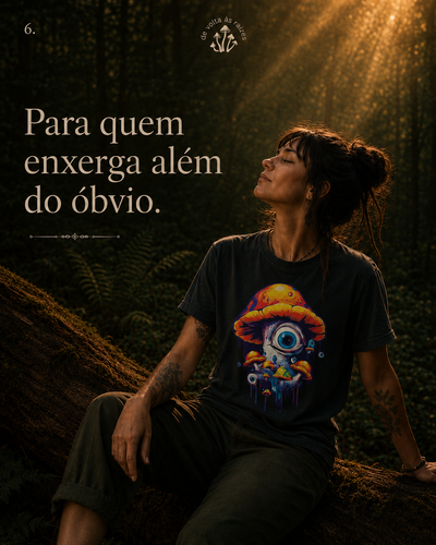 Camiseta de forma orgánica