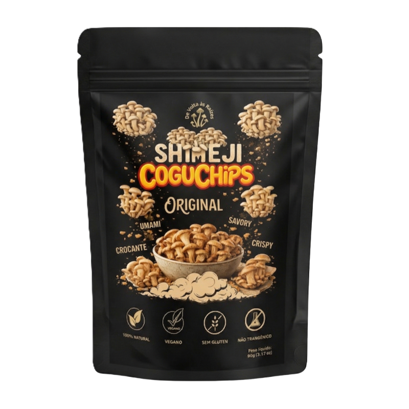 CoguChips - Cogumelo de verdade Crocante