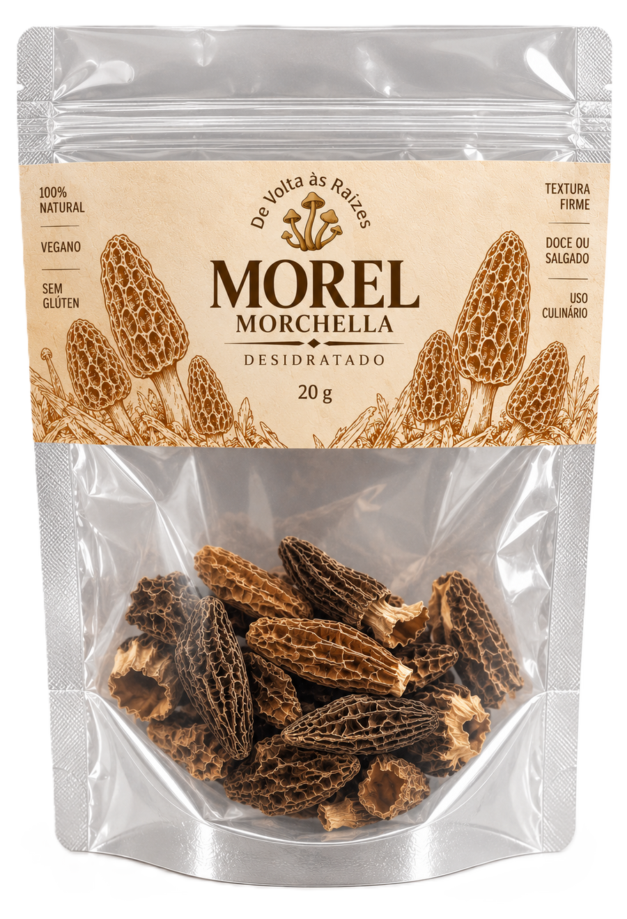 Cogumelo Morel Desidratado 20 g