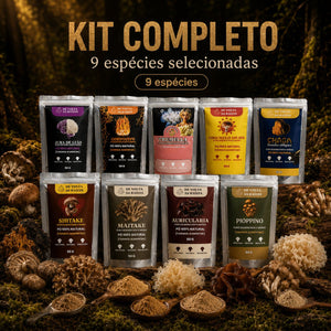 Kit Completo - Seleção com 9 Espécies (Farinhas Naturais)
