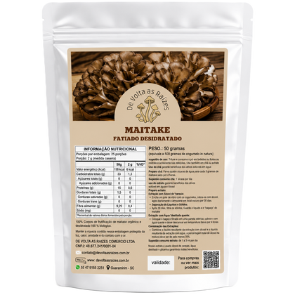 Cogumelo Maitake Desidratado 50 g