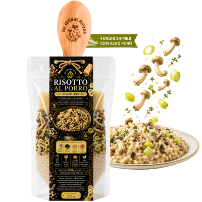 Risoto Funghi Shimeji com Alho-Poró 255g