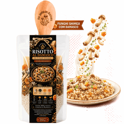 Risoto Funghi Shimeji com Damasco 255g