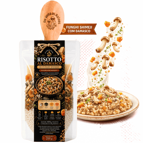 Risoto Funghi Shimeji com Damasco 255g