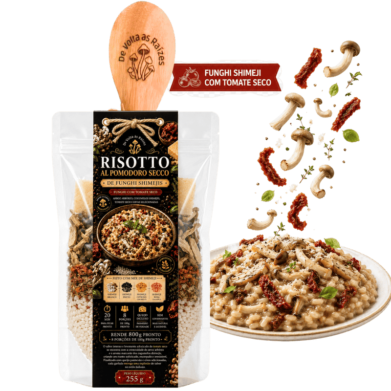 Risoto Funghi Shimeji com Tomate Seco 255g