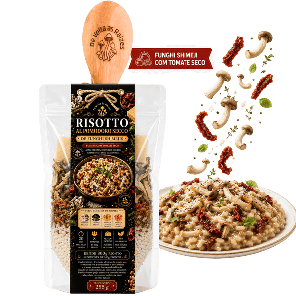 Risoto Funghi Shimeji com Tomate Seco 255g