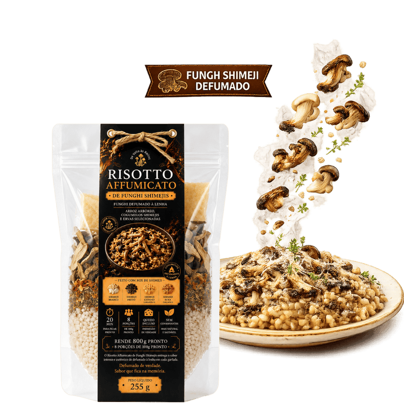 Risoto Funghi Shimeji Defumado 255g