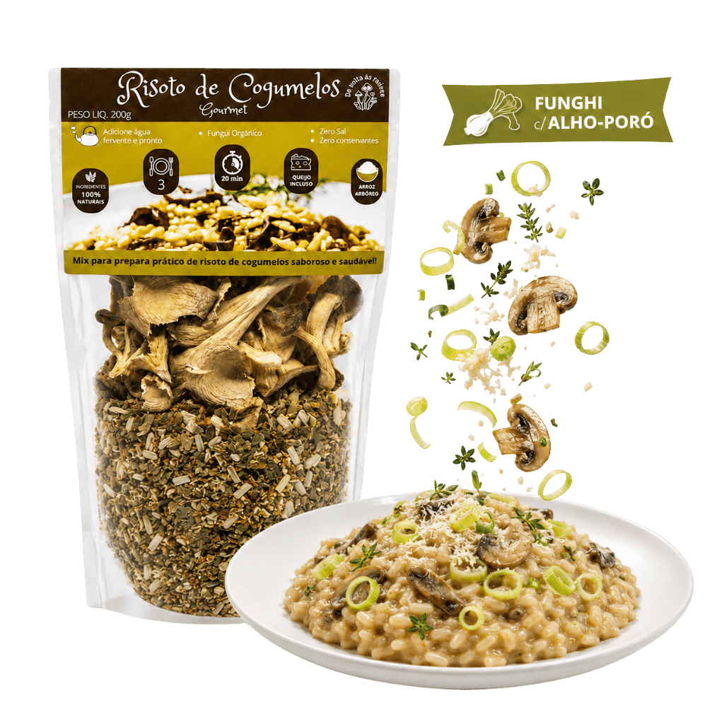 Risoto Funghi Shimeji com Alho-Poró 255g