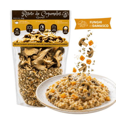 Risoto de Cogumelos em 20 min – Funghi c/ Damasco 200g