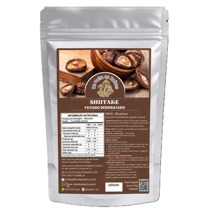 Cogumelo Shiitake Desidratado 50 g