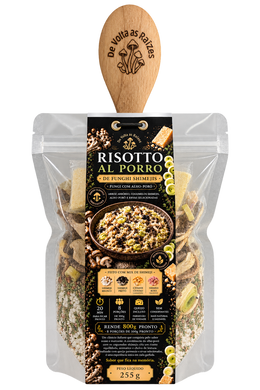 Risoto Funghi Shimeji com Alho-Poró 255g