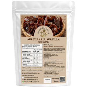 Cogumelo Auricularia Desidratado 50 g