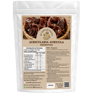 Cogumelo Auricularia Desidratado 50 g