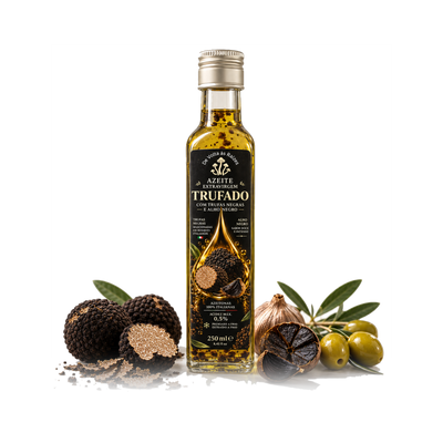 Azeite Extravirgem Trufado com Trufas Negras e Alho Negro 250ml