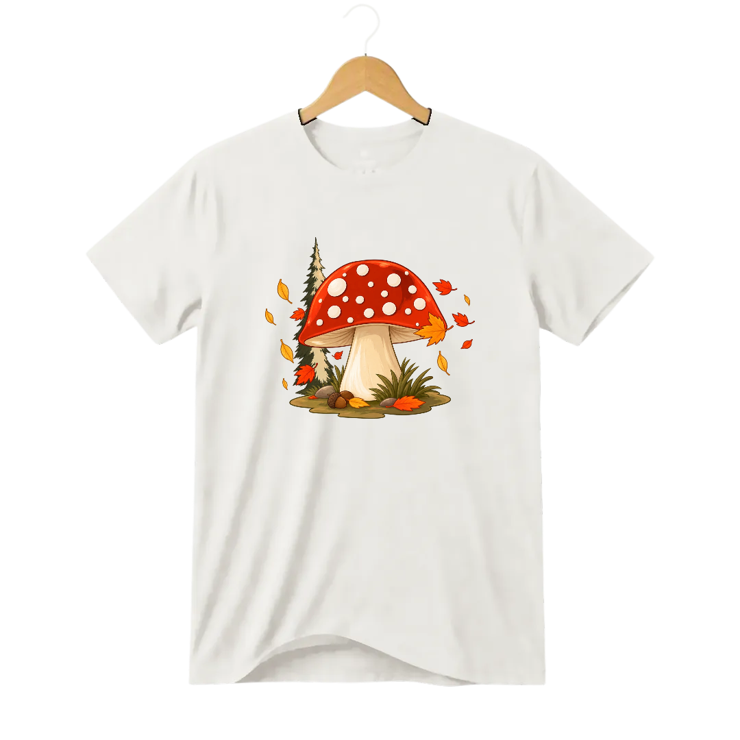 Camiseta Cogumelo Amanita de Outono